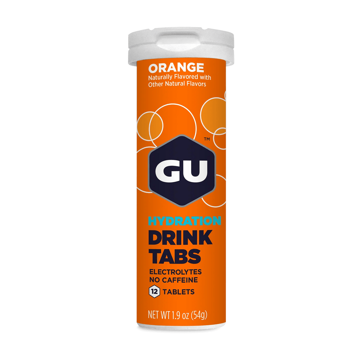 GU Orange Hydration Drink Tabs - Fitness New Zealand