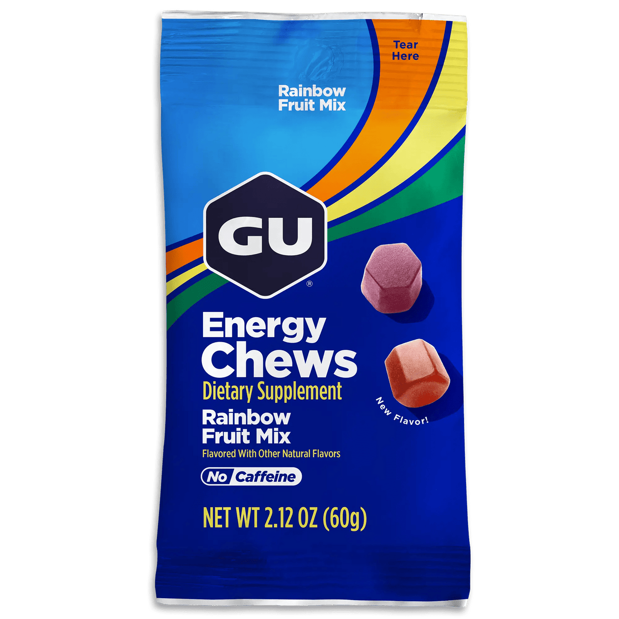 GU Rainbow Fruit Energy Chews - Fitness New Zealand