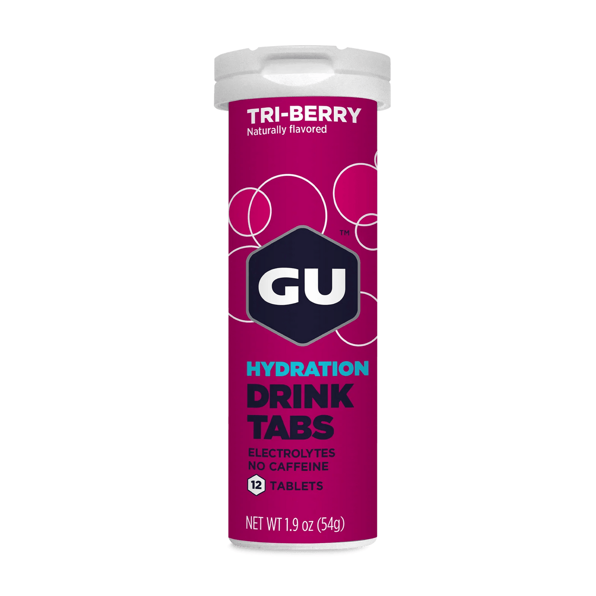 GU Tri - Berry Hydration Drink Tabs - Fitness New Zealand