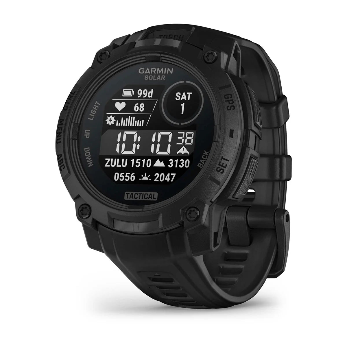 Instinct 3 – 45mm - Solar, Black Tactical Edition - Fitness New Zealand