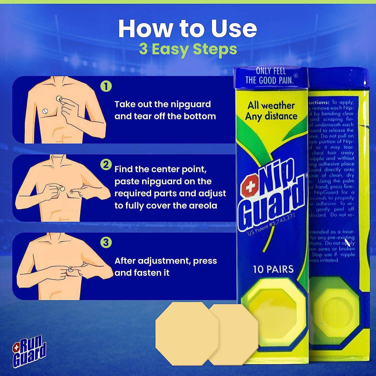 NipGuards Nipple Cover - Fitness New Zealand