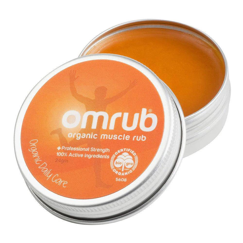 OMRUB Organic Muscle Rub – OMRub – 24g - Fitness New Zealand