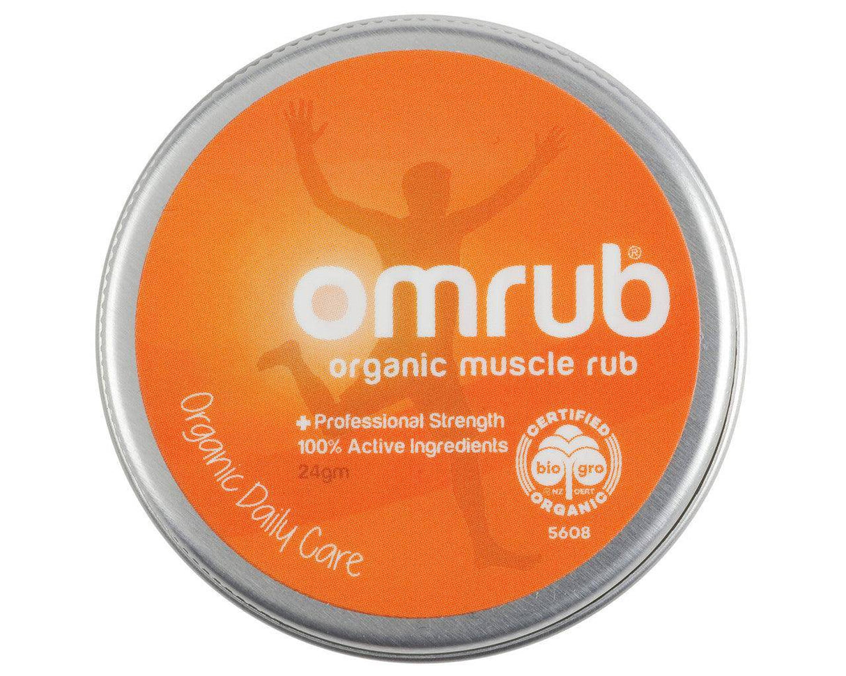 OMRUB Organic Muscle Rub – OMRub – 24g - Fitness New Zealand