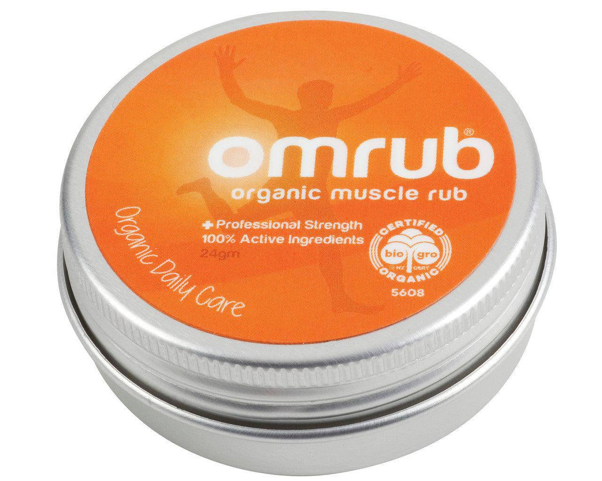 OMRUB Organic Muscle Rub – OMRub – 24g - Fitness New Zealand