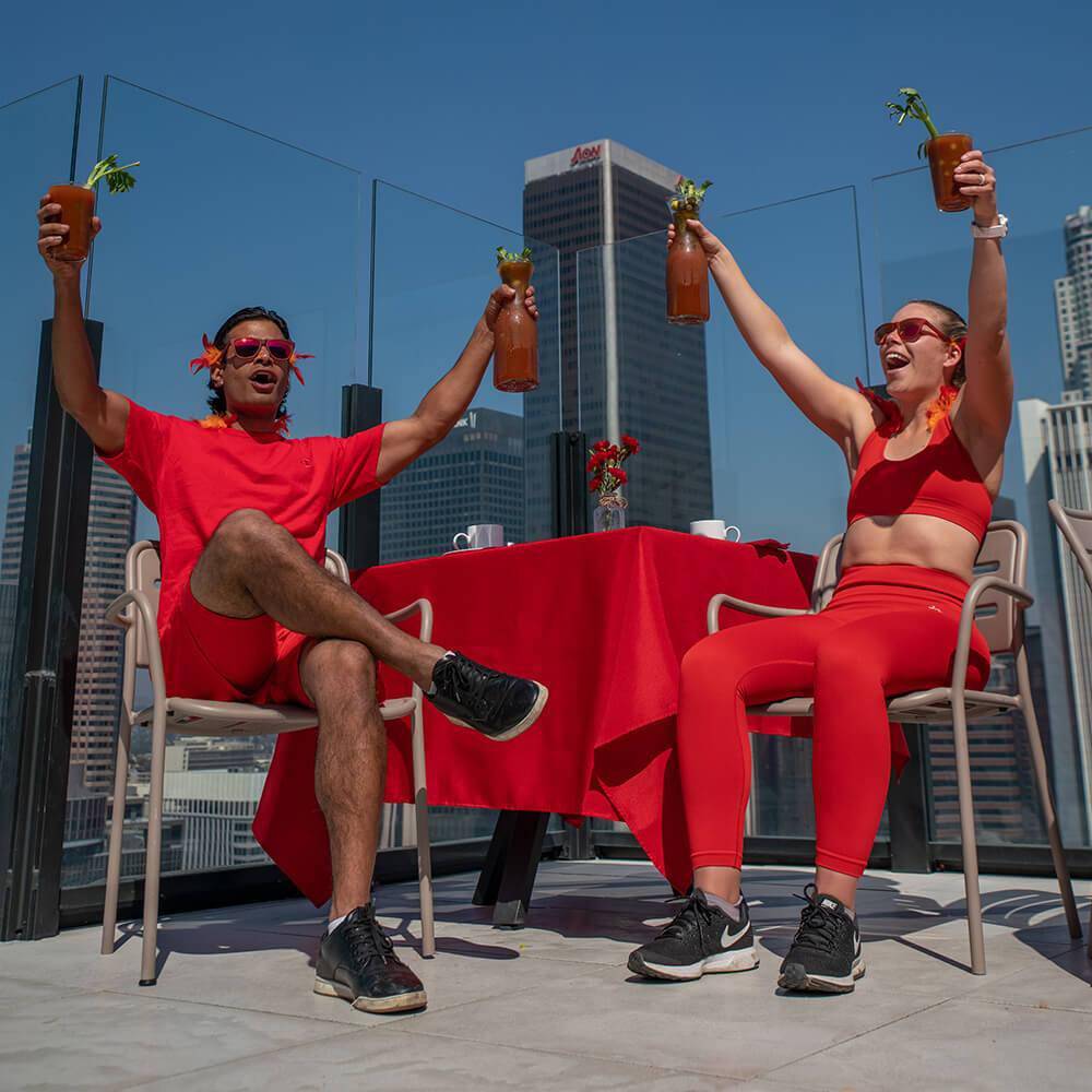Phoenix at a Bloody Mary Bar - Fitness New Zealand