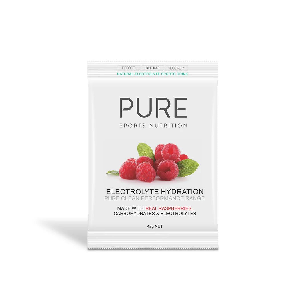 PURE Electrolyte Hydration - Raspberry - 42g - Fitness New Zealand