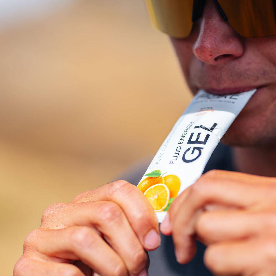 PURE Fluid Energy Gel - Orange 50G - Fitness New Zealand