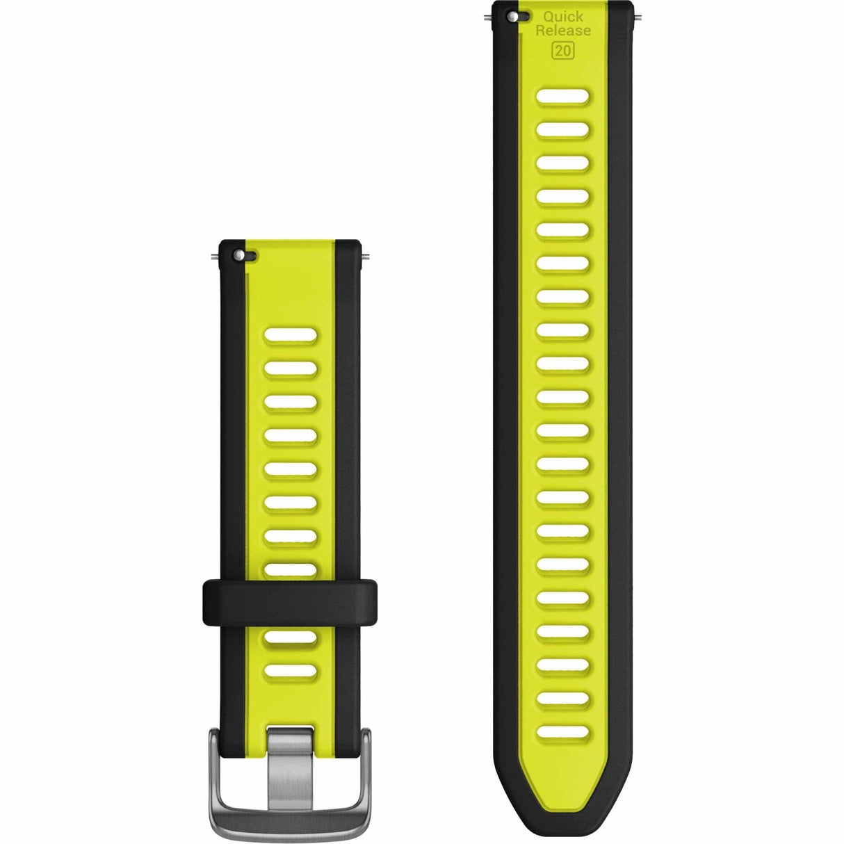 Quick Release Band 20mm – AMP Yellow/Black - Fitness New Zealand