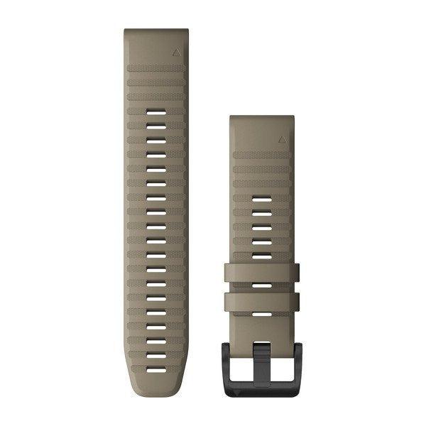 QuickFit 22 Watch Band – Dark Sandstone Silicone - Fitness New Zealand