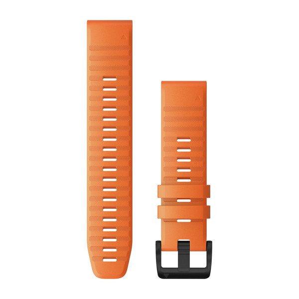 QuickFit 22 Watch Band – Ember Orange Silicone - Fitness New Zealand