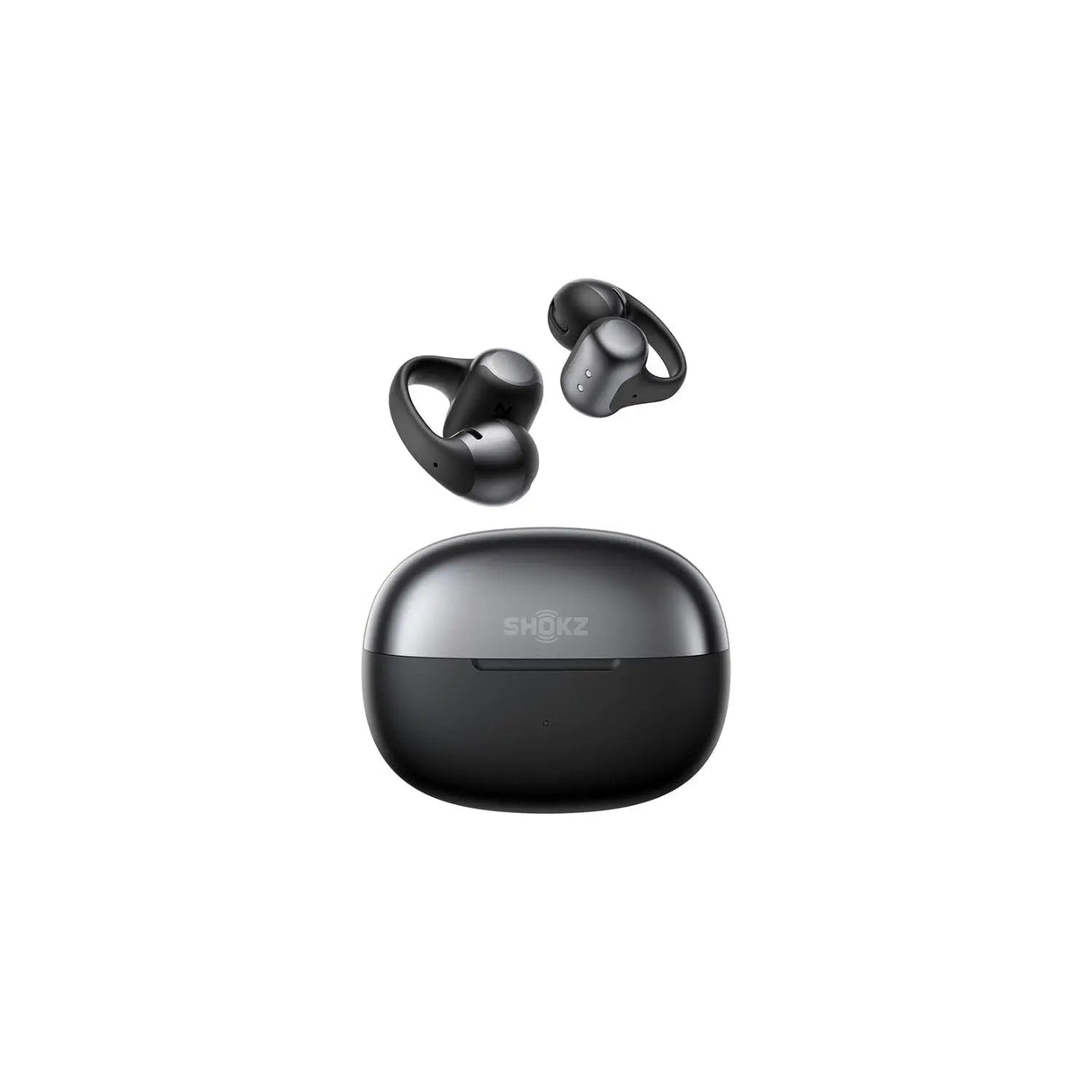 Shokz OpenDots One True Wireless Open - Ear Headphones - Black - Fitness New Zealand
