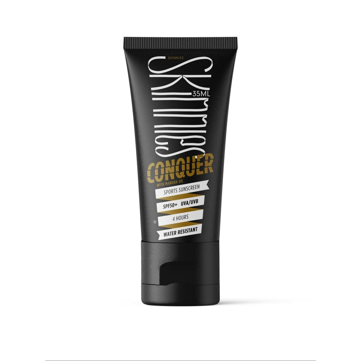 Skinnies CONQUER SPF50+ 35ml - Fitness New Zealand