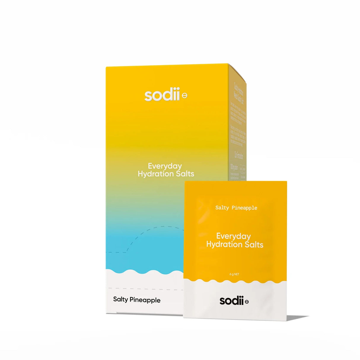 Sodii – Hydration Salts Sachets – Salty Pineapple - Fitness New Zealand