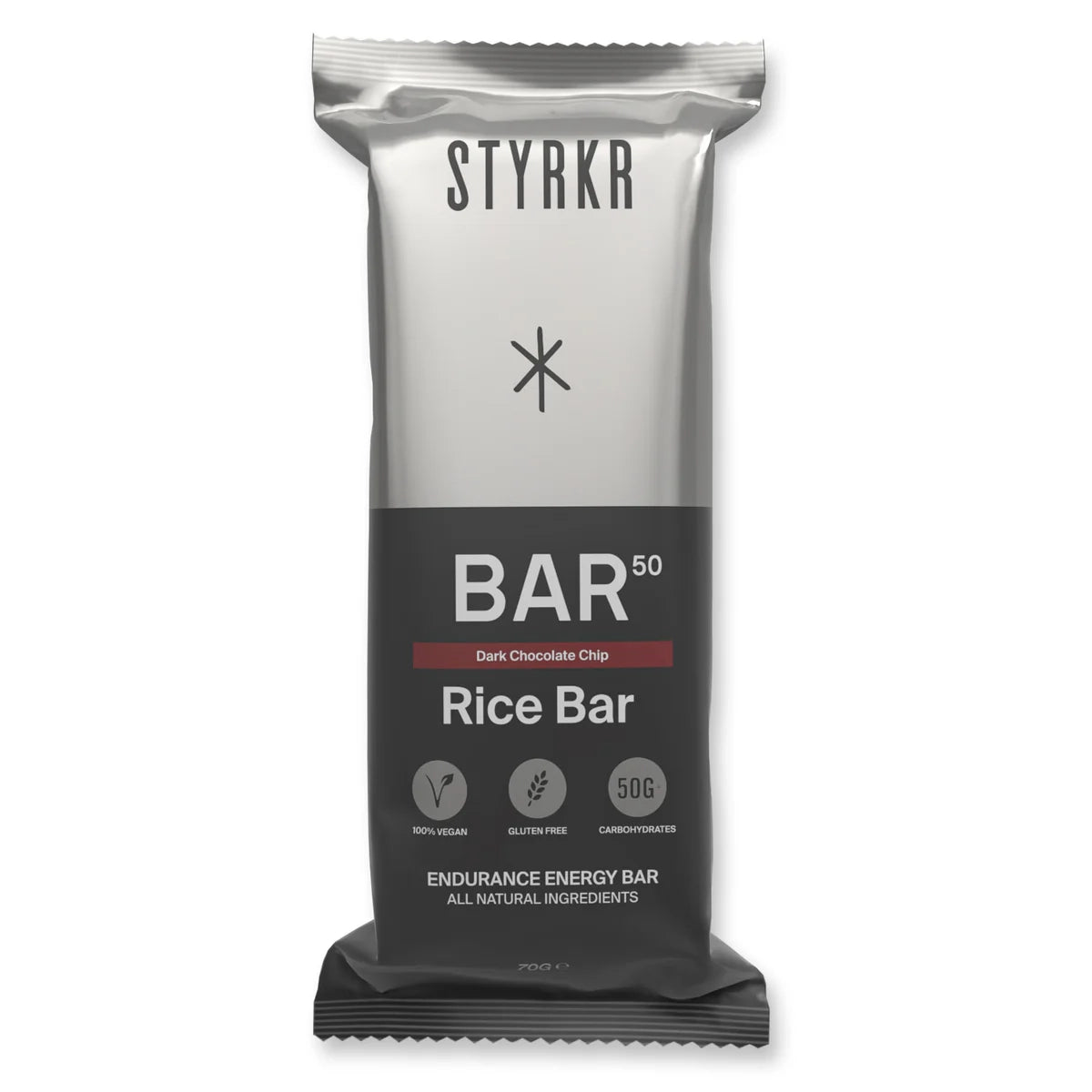Styrkr BAR50 Dark Chocolate Chip Energy Bar - Fitness New Zealand
