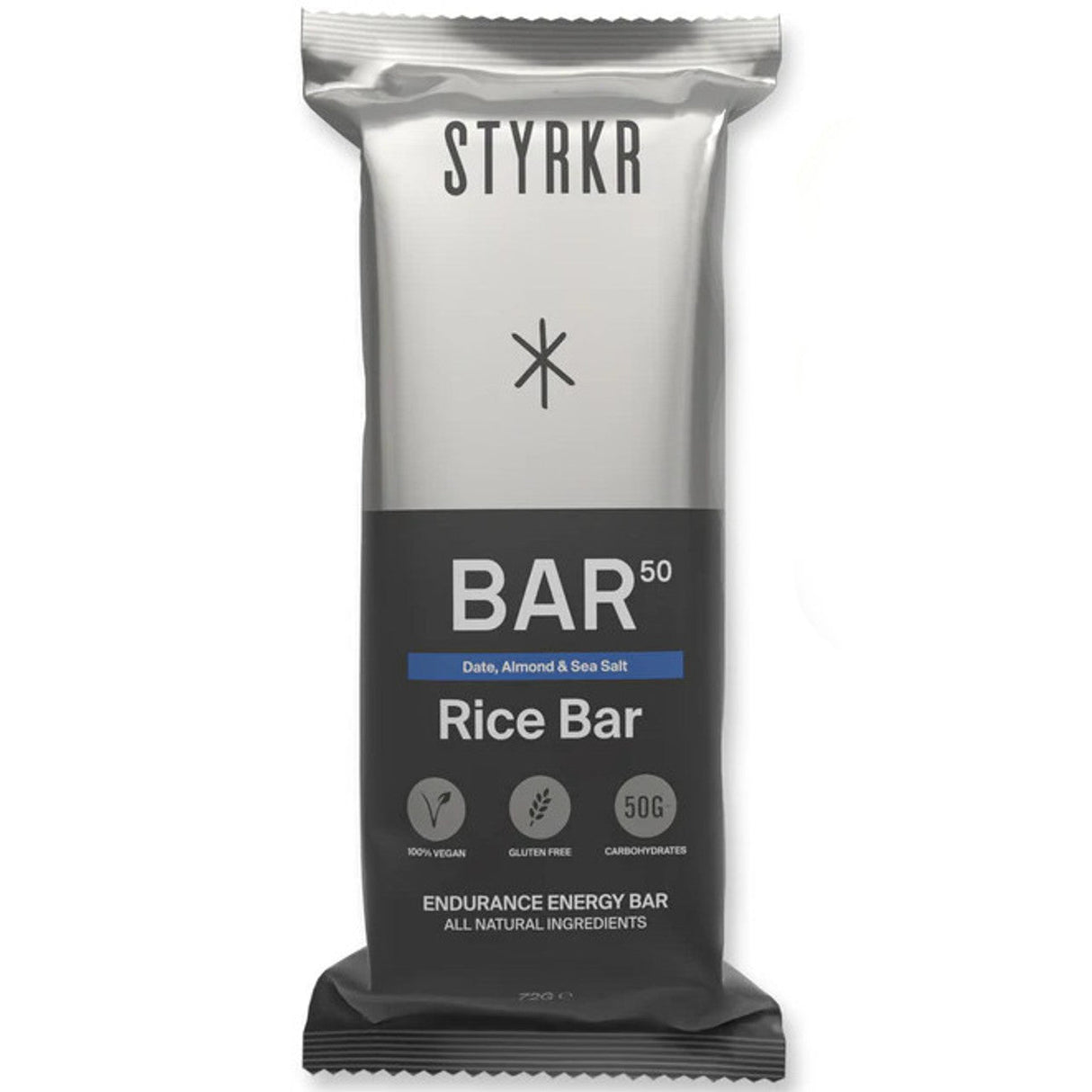 Styrkr BAR50 Date, Almond & Sea Salt Energy Bar - Fitness New Zealand