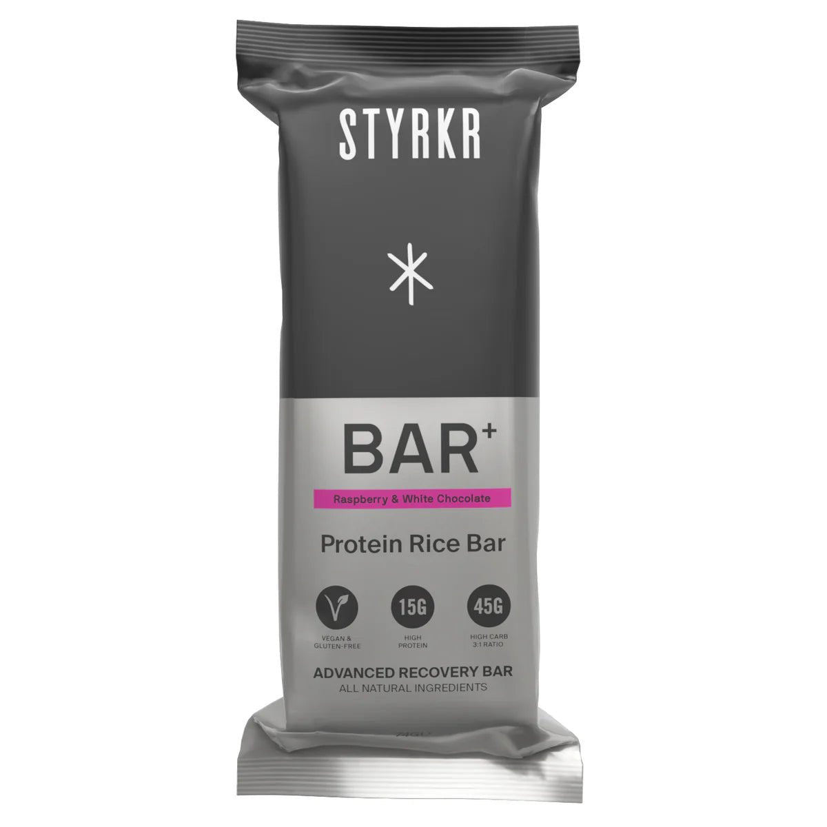 Styrkr Recovery Bar BAR+ Raspberry & White Chocolate - Fitness New Zealand
