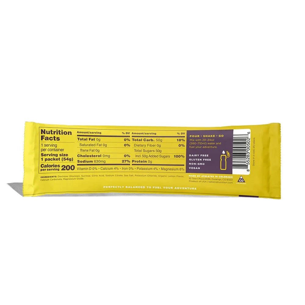Tailwind Nutrition - Lemon stick pack - Fitness New Zealand