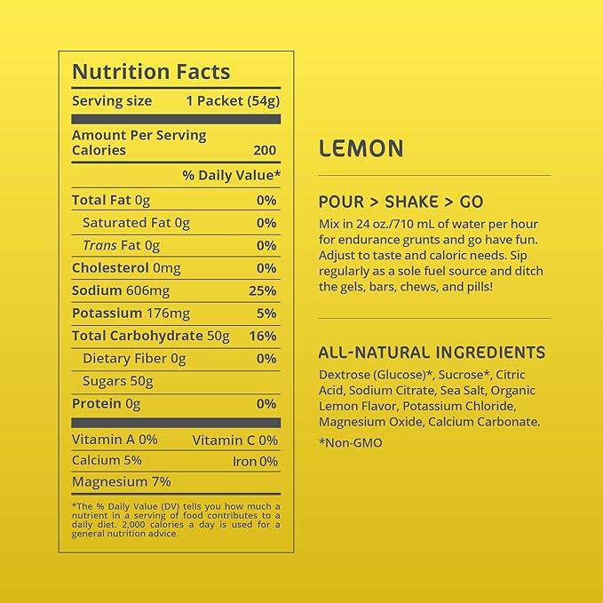Tailwind Nutrition - Lemon stick pack - Fitness New Zealand