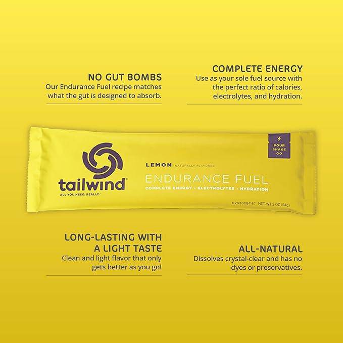 Tailwind Nutrition - Lemon stick pack - Fitness New Zealand