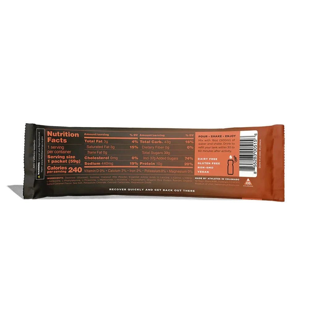 Tailwind Nutrition REBUILD Recovery Drink - Salted Caramel Stick Pack - Fitness New Zealand