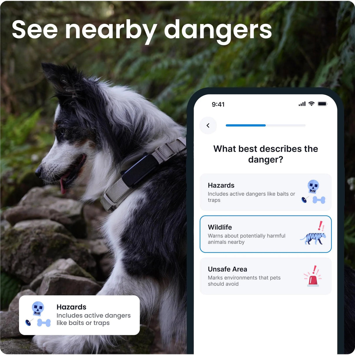 Tractive GPS Tracker Dog 6 (Black) - Fitness New Zealand