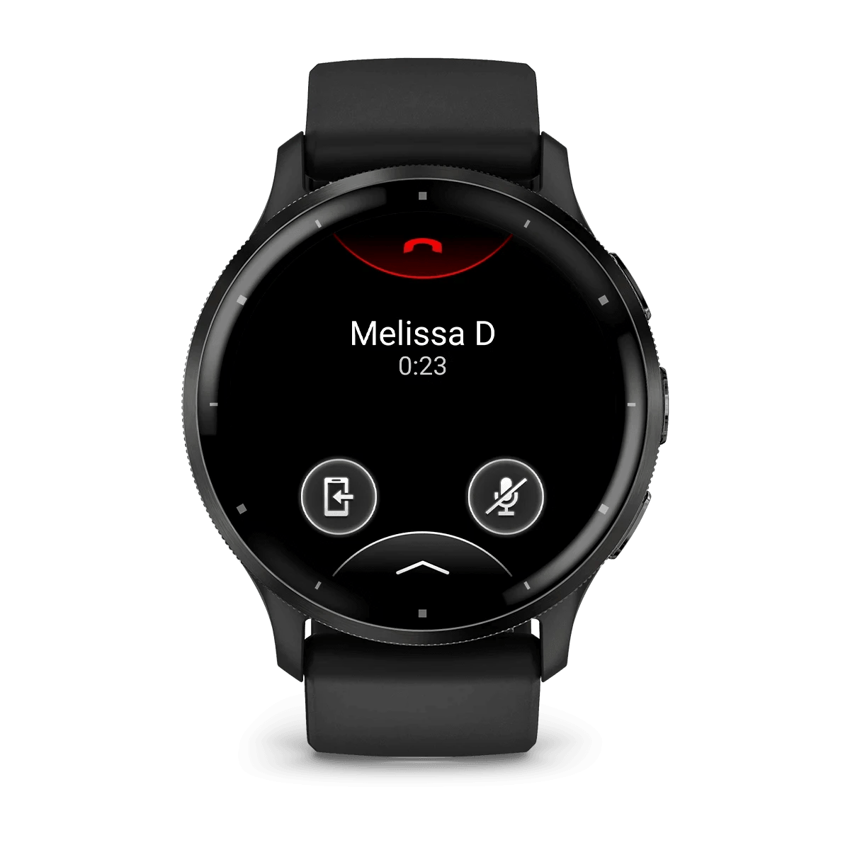 Venu 3 Slate stainless steel bezel with black case and silicone band - Fitness New Zealand