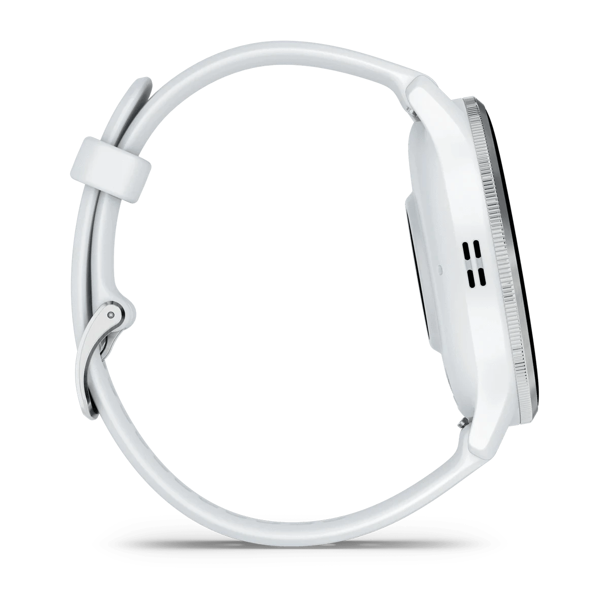 Venu 3 Slate stainless steel bezel with Whitestone case and silicone band - Fitness New Zealand