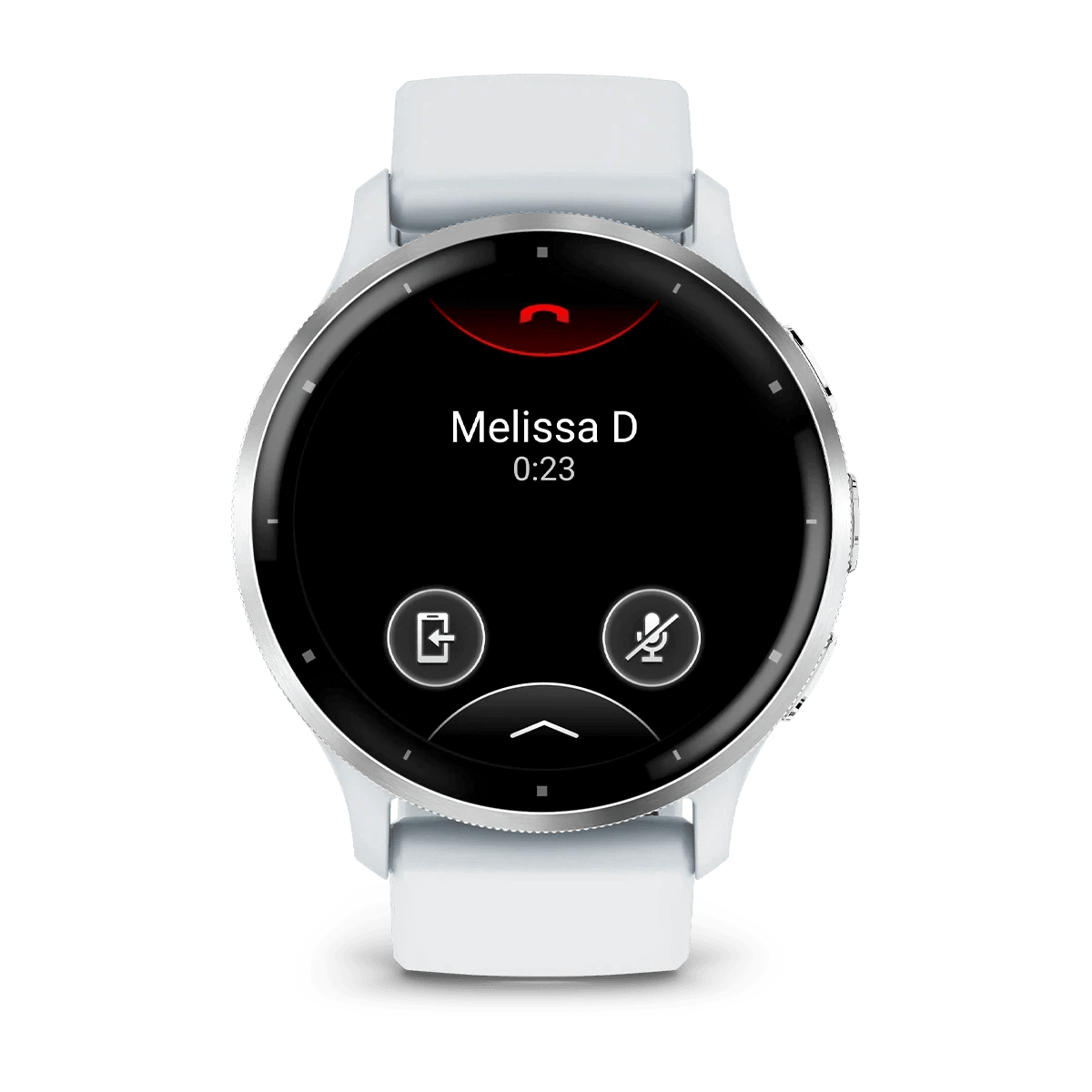 Venu 3 Slate stainless steel bezel with Whitestone case and silicone band - Fitness New Zealand