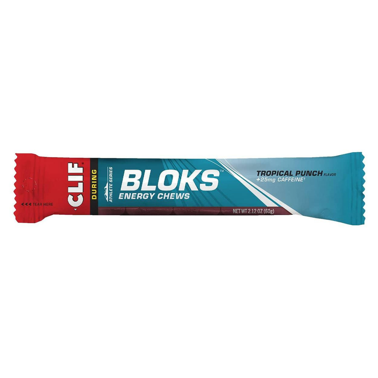 Clif Bloks Energy Chews – TROPICAL PUNCH + 25mg Caffeine - Fitness New Zealand