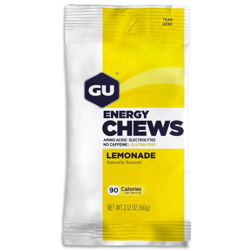 GU Energy Chews – Lemonade - Fitness New Zealand