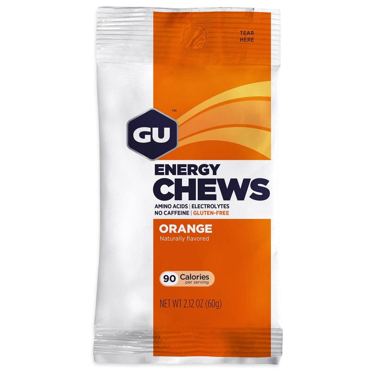 GU Orange Energy Chews - Fitness New Zealand