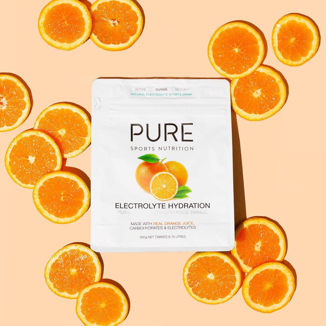 PURE Electrolyte Hydration - Orange - Fitness New Zealand