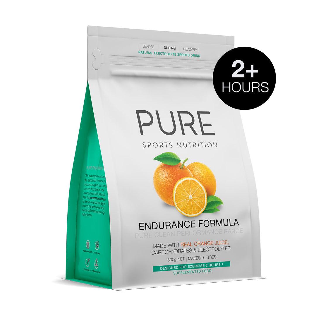 PURE Endurance Formula - Orange - Fitness New Zealand