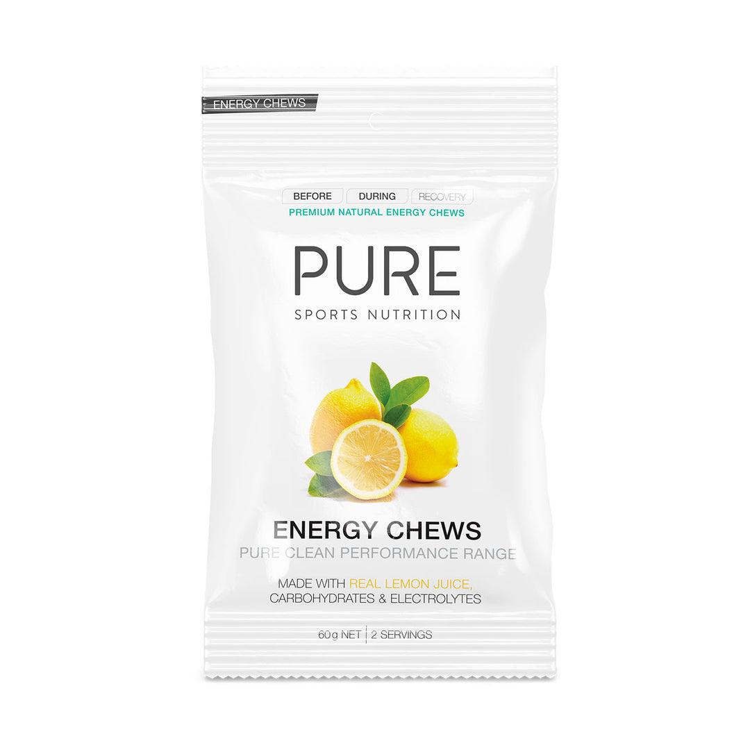 PURE Energy Chews - Lemon - Fitness New Zealand