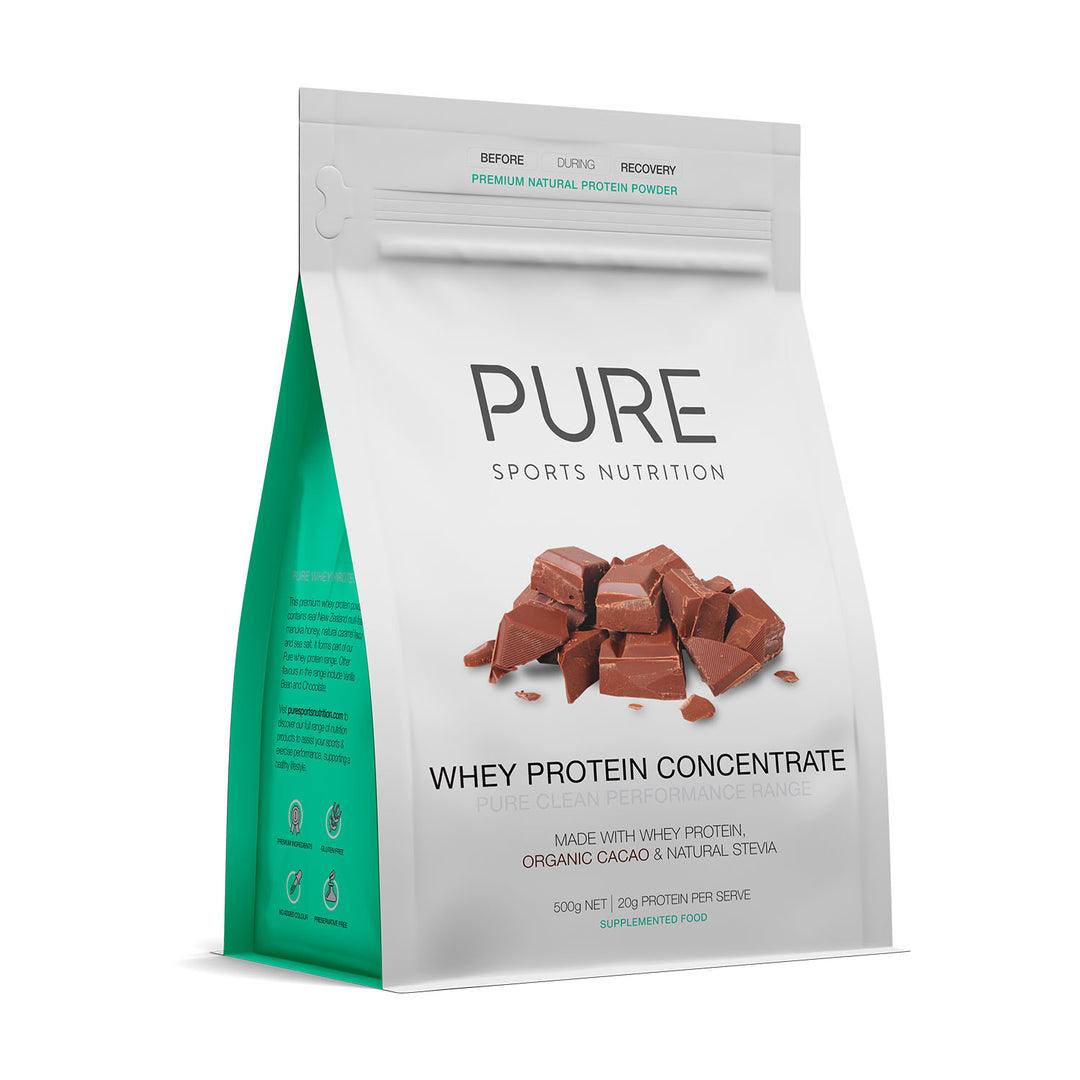 PURE Whey Protein - Chocolate - 500g - Fitness New Zealand