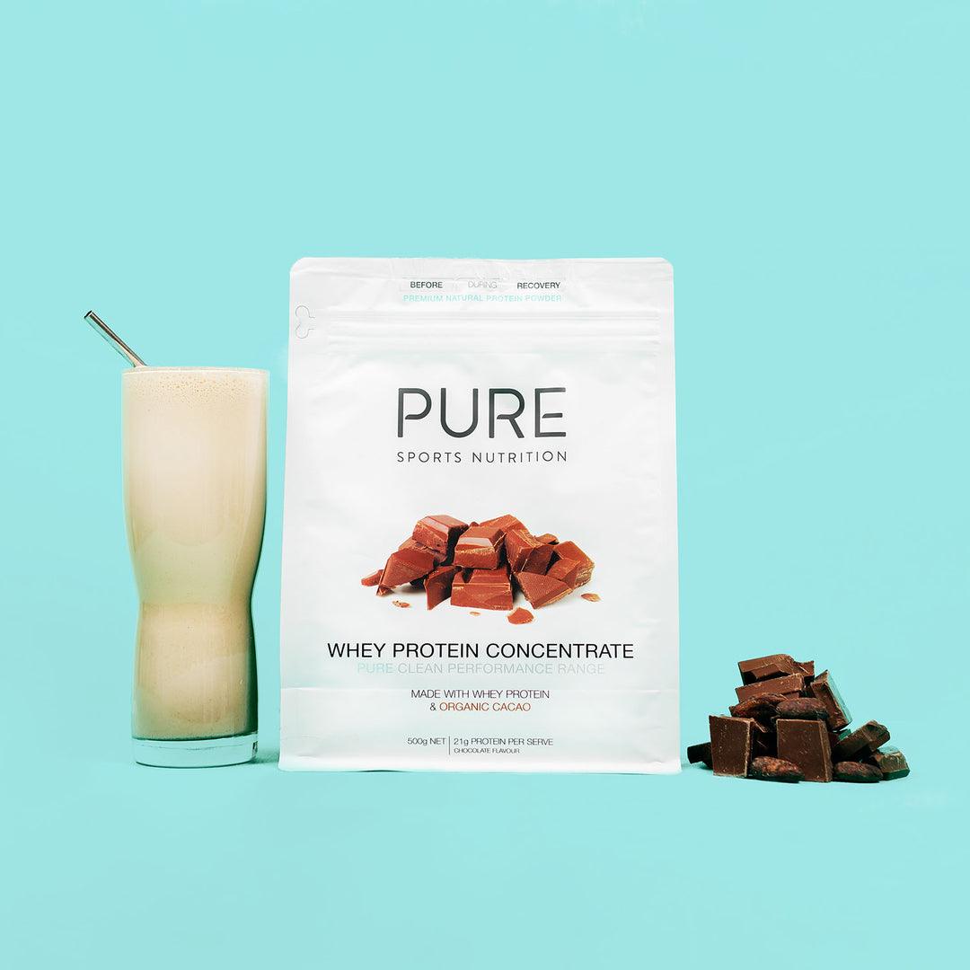 PURE Whey Protein - Chocolate - 500g - Fitness New Zealand