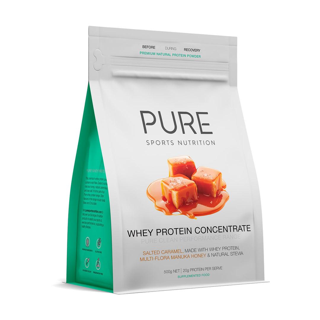 PURE Whey Protein - Honey Salted Caramel - 500g - Fitness New Zealand