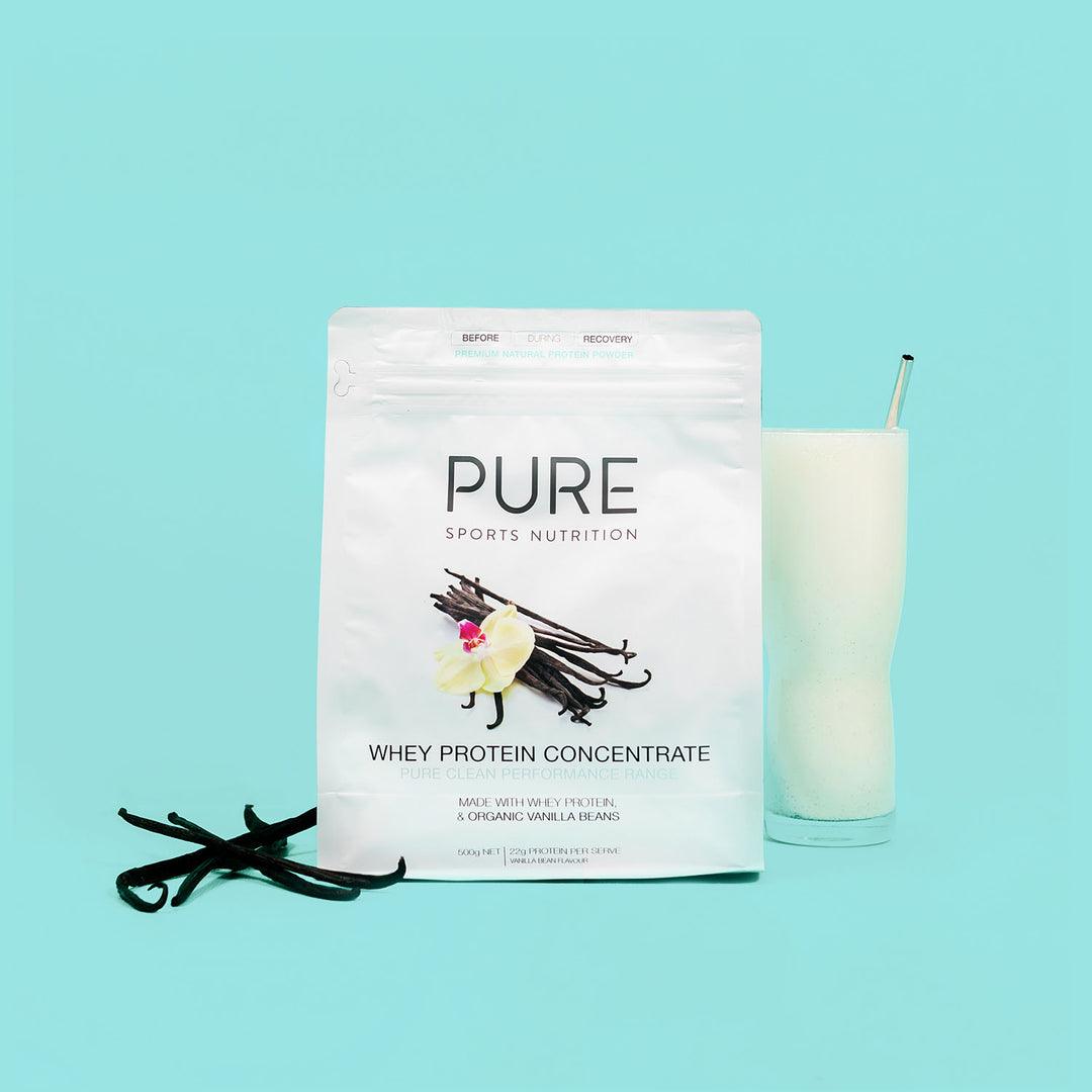 PURE Whey Protein - Vanilla - 500g - Fitness New Zealand
