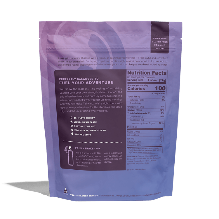 Tailwind Nutrition - Berry - 30 Serve - Fitness New Zealand