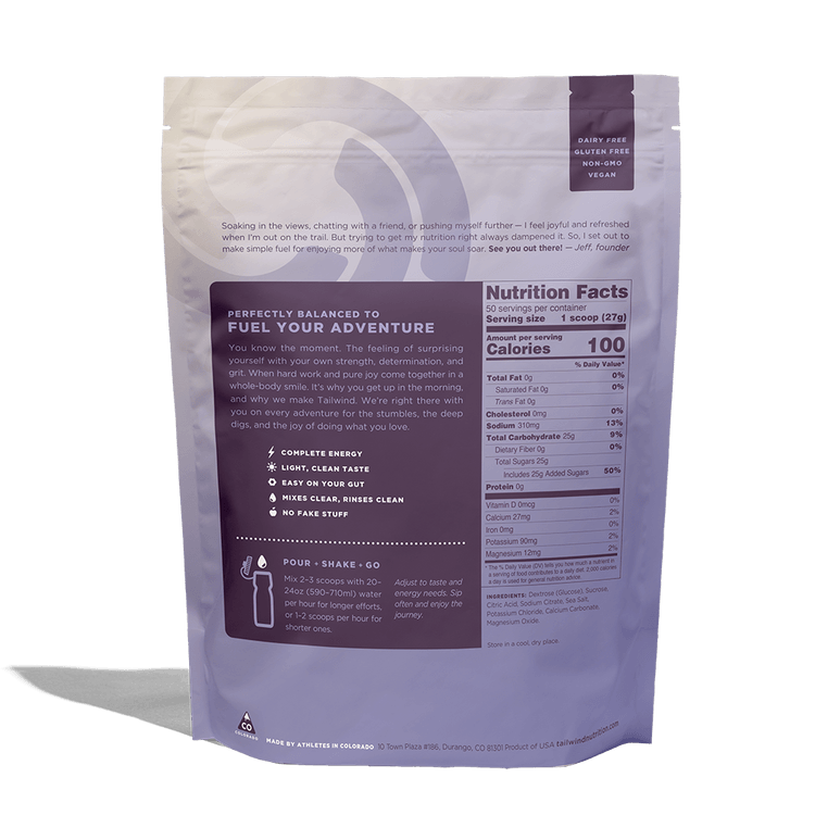 Tailwind Nutrition - Naked - 50 Serve - Fitness New Zealand