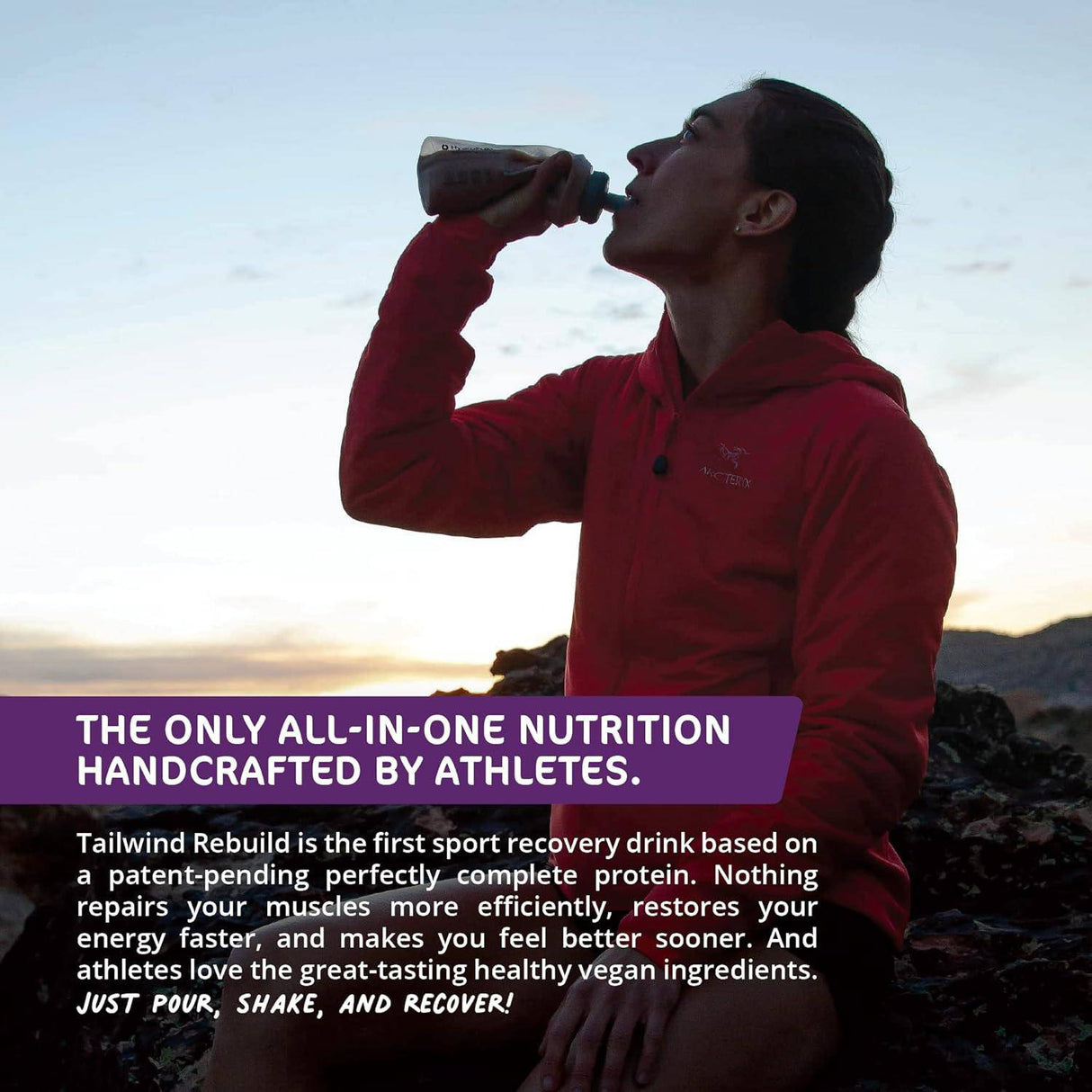 Tailwind Nutrition REBUILD Recovery Drink - Chocolate - Fitness New Zealand