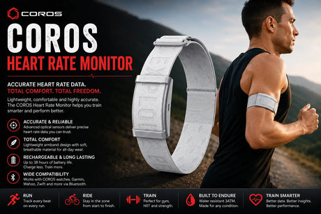 COROS Heart Rate Monitor Review | Accurate, Comfortable & Built for Performance