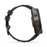 fenix 9 Pro – inReach - 51mm - Carbon Grey DLC Titanium with Black/Pebble Grey Silicone Band