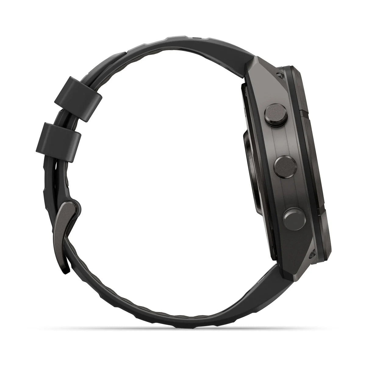 fenix 9 Pro - 51mm - Carbon Grey DLC Titanium with Black/Pebble Grey Silicone Band