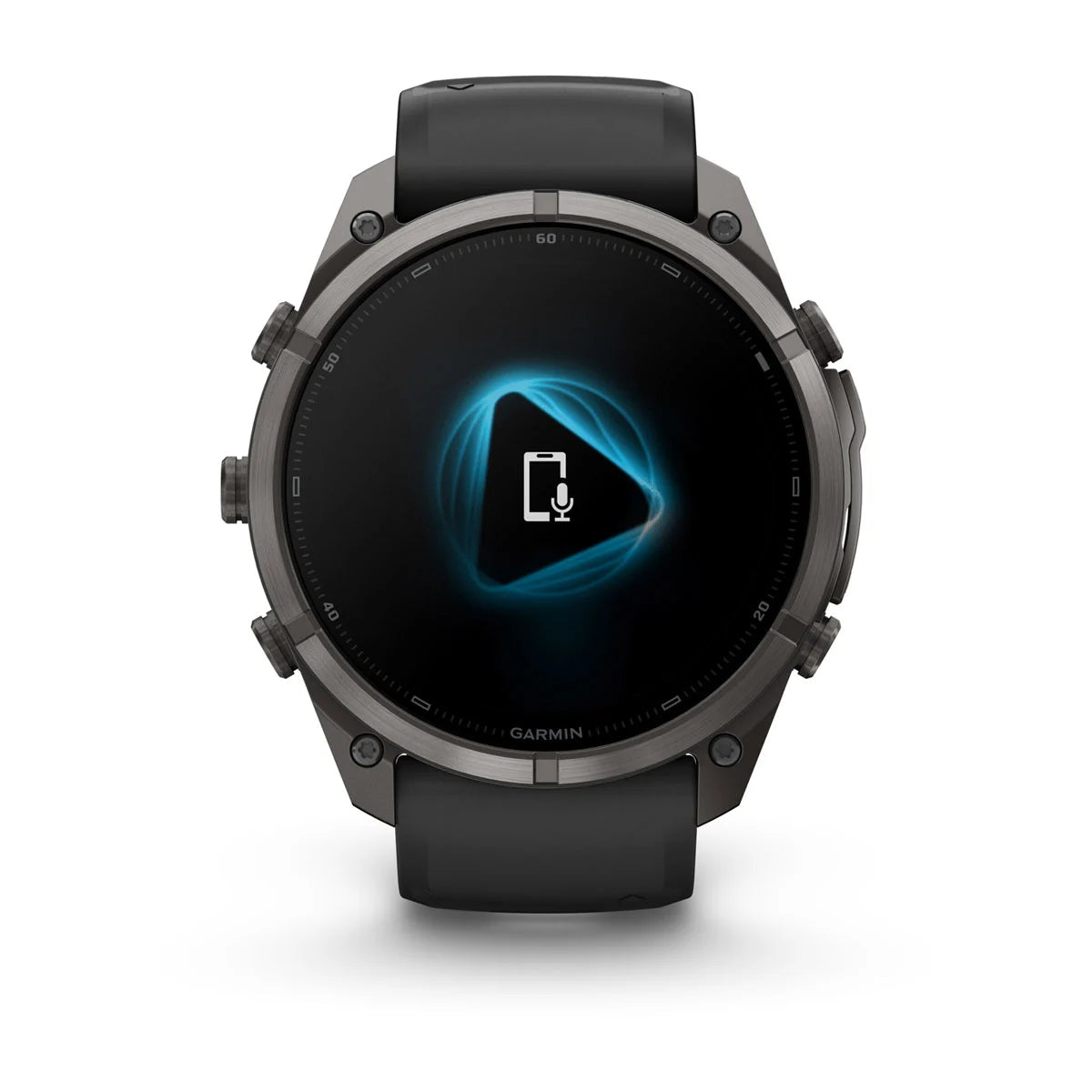 fenix 9 Pro - 51mm - Carbon Grey DLC Titanium with Black/Pebble Grey Silicone Band