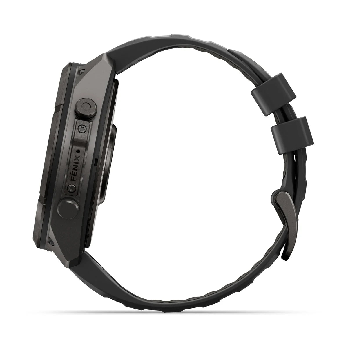 fenix 9 Pro - 51mm - Carbon Grey DLC Titanium with Black/Pebble Grey Silicone Band
