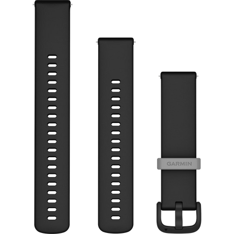 Garmin Quick Release Band (20 mm) - Black Silicone
