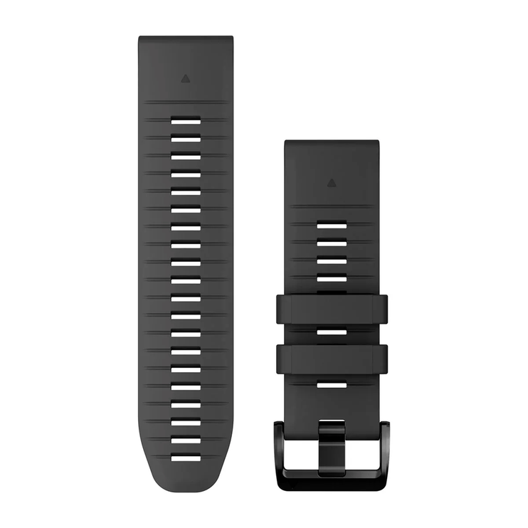 Garmin QuickFit 26 Watch Band – Graphite Silicone