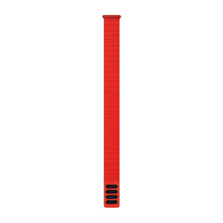 Garmin UltraFit Nylon – 22mm Watch Band – Flame Red