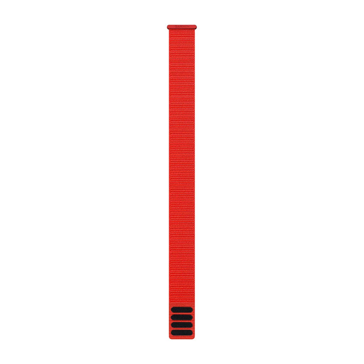 UltraFit Nylon Straps - 26mm Watch Band - Flame Red